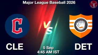 CLE vs DET CLE vs DET - Major League