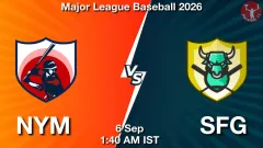 NYM vs SFG Match Result