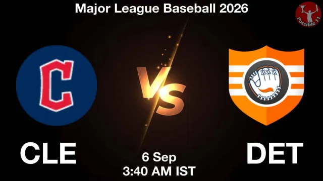 CLE vs DET Match Previews and Baseball Tips