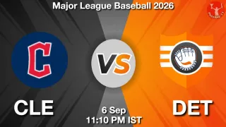 CLE vs DET CLE vs DET - Major League