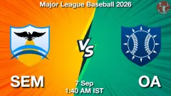 SEM vs OA Match Result