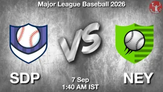 SDP vs NEY SDP vs NEY - Major League