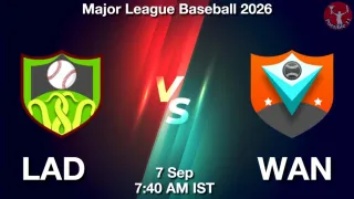 LAD vs WAN LAD vs WAN - Major League