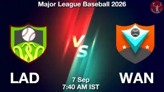 LAD vs WAN Match Result