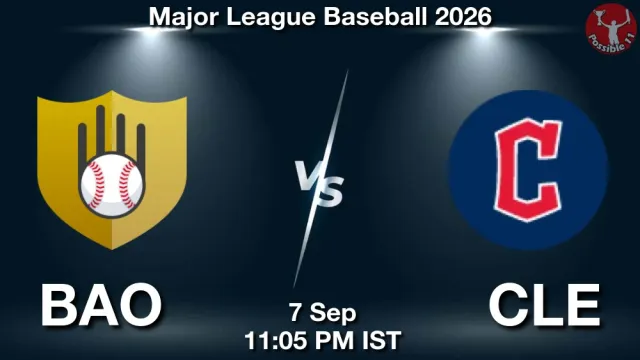 BAO vs CLE Match Previews and Baseball Tips