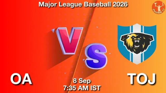 OA vs TOJ Match Previews and Baseball Tips