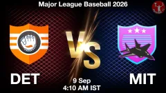 DET vs MIT Match Result