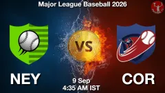 NEY vs COR Match Result