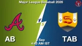 AB vs TAB Dream11 Prediction, Preview & Updates - <small>Wed, 09 Sep 04:45 AM IST</small>