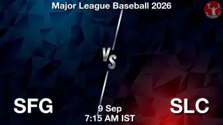 SFG vs SLC - Major League