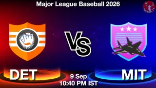 DET vs MIT - Major League