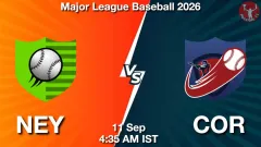 NEY vs COR Match Result
