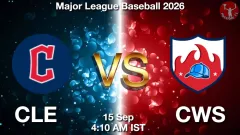 CLE vs CWS Match Result