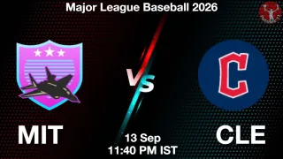 MIT vs CLE - Major League