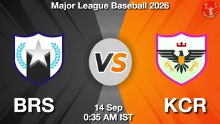 BRS vs KCR BRS vs KCR - Major League