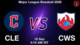 CLE vs CWS - Major League