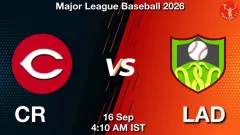 CR vs LAD Match Result