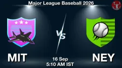 MIT vs NEY Match Result
