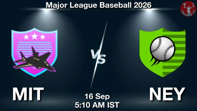 MIT vs NEY Match Previews and Baseball Tips