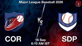 COR vs SDP - Major League