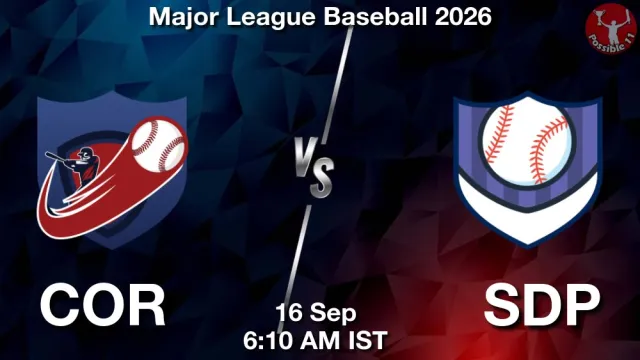 COR vs SDP Match Previews and Baseball Tips
