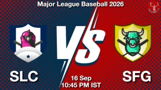 SLC vs SFG - Major League