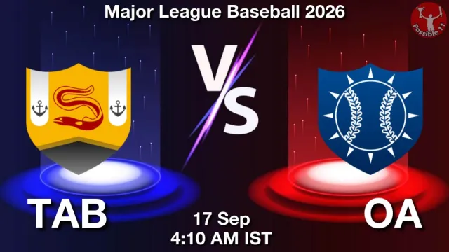 TAB vs OA Match Previews and Baseball Tips