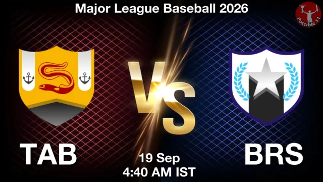 TAB vs BRS Match Previews and Baseball Tips