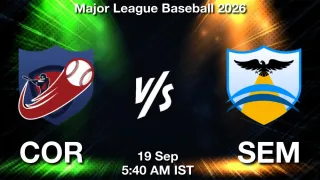 COR vs SEM - Major League