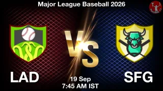 LAD vs SFG - Major League