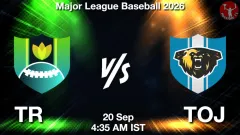 TR vs TOJ Match Result