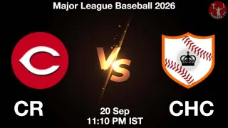 CR vs CHC CR vs CHC - Major League