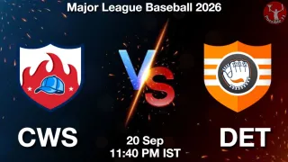 CWS vs DET CWS vs DET - Major League