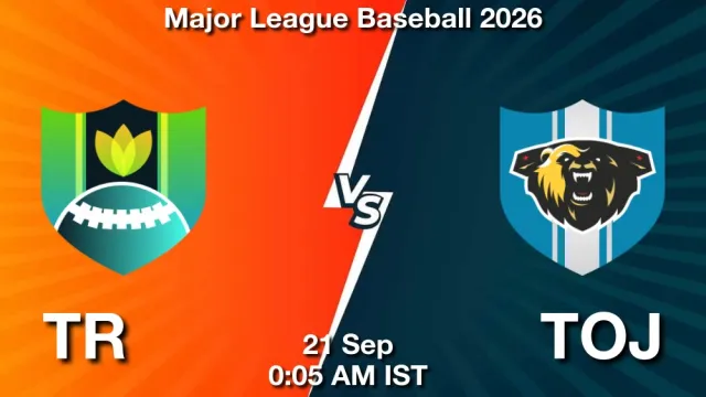 TR vs TOJ Match Previews and Baseball Tips