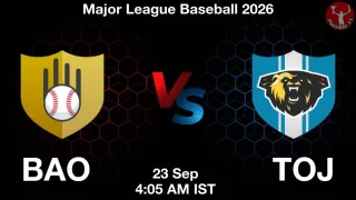 BAO vs TOJ - Major League