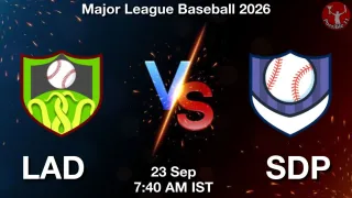 LAD vs SDP - Major League