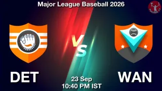 DET vs WAN DET vs WAN - Major League