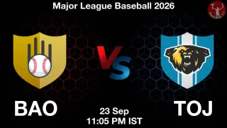 BAO vs TOJ - Major League