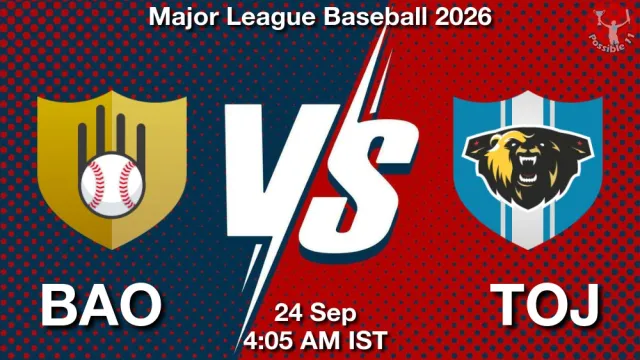 BAO vs TOJ Match Previews and Baseball Tips