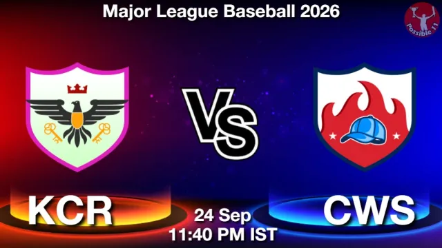 KCR vs CWS Match Previews and Baseball Tips