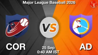 COR vs AD - Major League