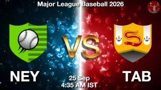 NEY vs TAB NEY vs TAB - Major League
