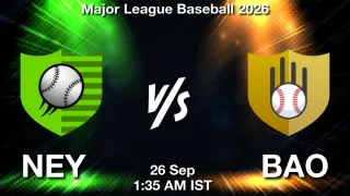 NEY vs BAO - Major League