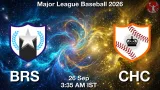 BRS vs CHC Dream11 Prediction, Preview & Updates - <small>Sat, 26 Sep 03:35 AM IST</small>