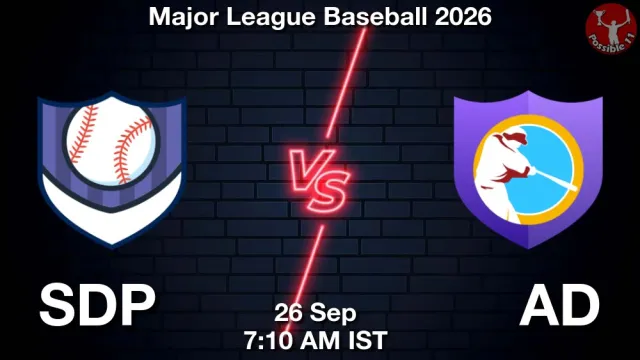SDP vs AD Match Previews and Baseball Tips