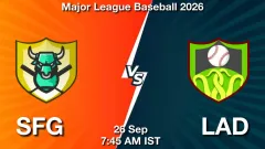 SFG vs LAD Match Result