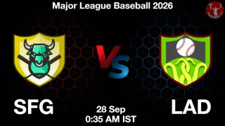 SFG vs LAD SFG vs LAD - Major League