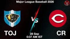 TOJ vs CR Match Result