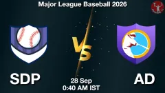 SDP vs AD Match Result