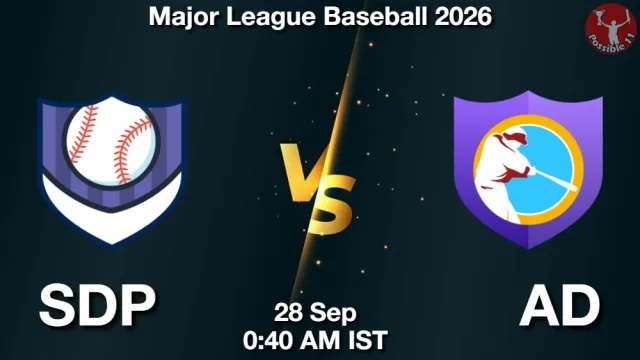 SDP vs AD Match Previews and Baseball Tips